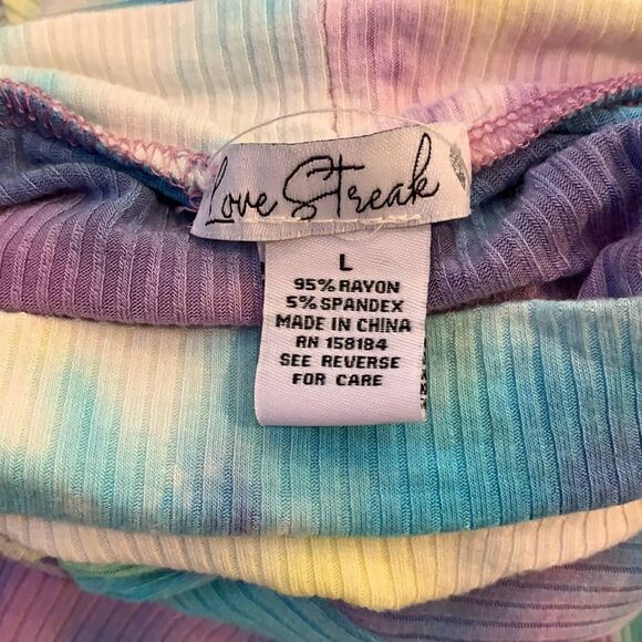 Love Streak tie dye Long sleeve tshirt - Picture 3 of 3